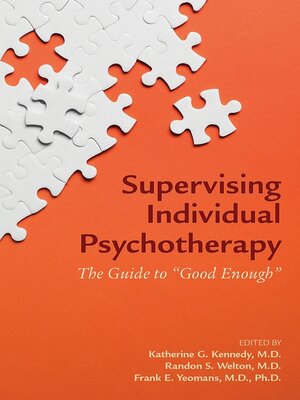 cover image of Supervising Individual Psychotherapy